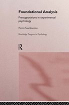 Routledge Progress in Psychology- Foundational Analysis
