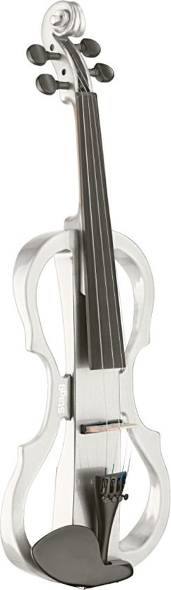 Violon électrique Stagg (blanc) avec étui et casque | bol.com