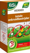 Herbex - Ideale bestrijdingsmiddel tegen onkruid, grassen en mossen - Concentraat - 450 ml voor 200 m²