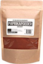The Organic Grocery Paprika en poudre - 300gr - Bio - poudre finement moulue - recharge - sachet refermable