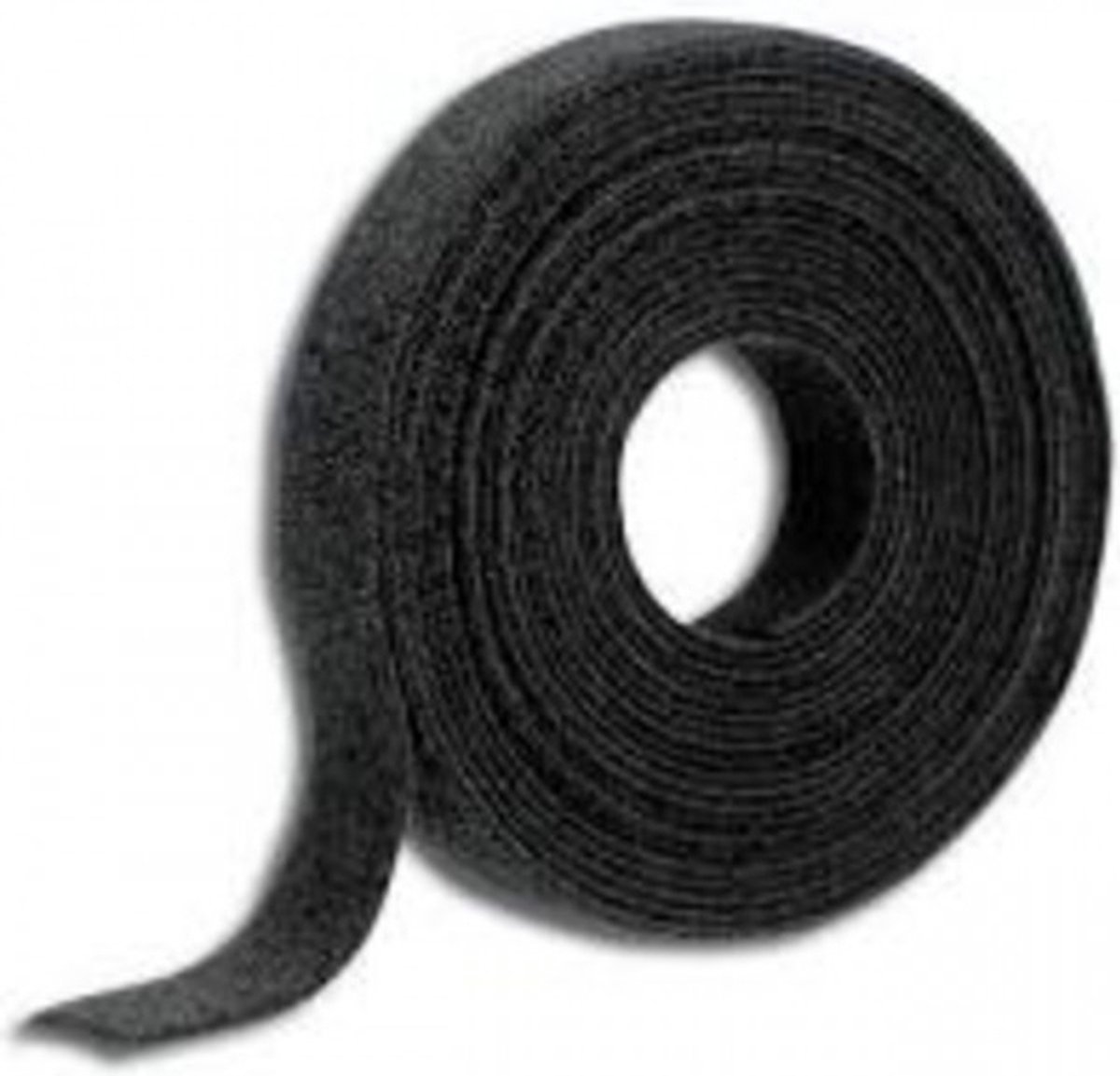 Klittenband IEZZY kabelbinder 2-in 1 13mmx10m zwart - 5 stuks