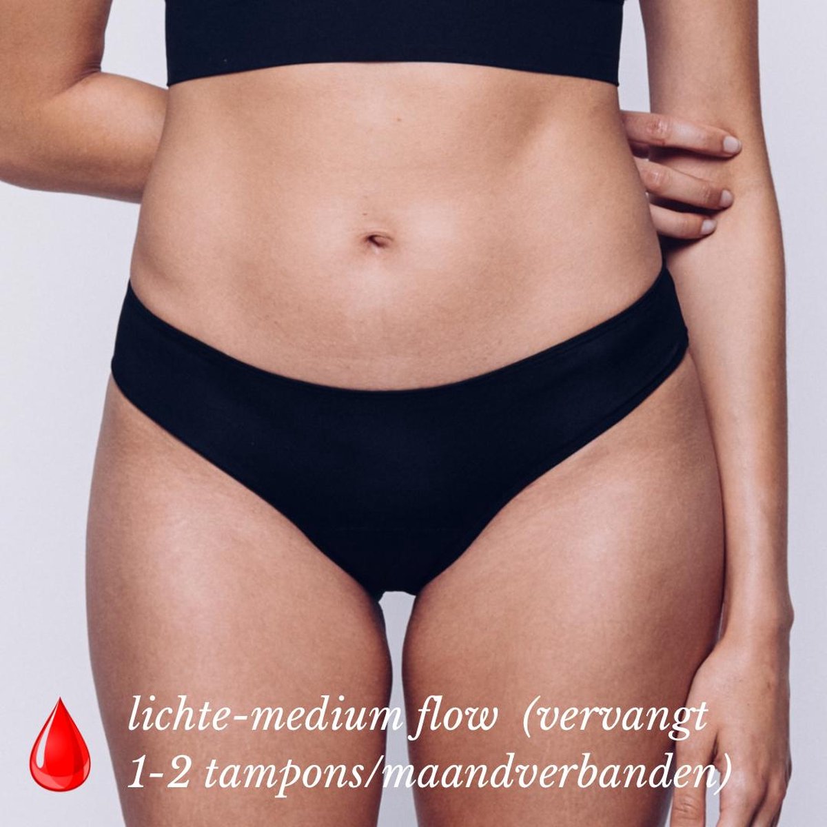Menstruatie Ondergoed - Period Underwear - Menstruatieslip - Menstruatie Onderbroekje - XL - Bikini - MyFleury®