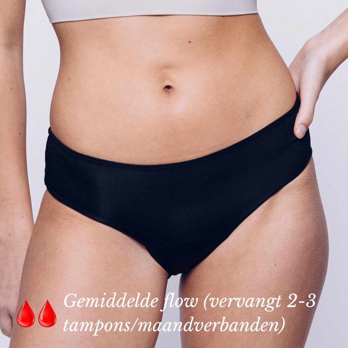 Menstruatie Ondergoed - Period Underwear - Menstruatieslip - Menstruatie Onderbroekje - S - Classic - MyFleury®