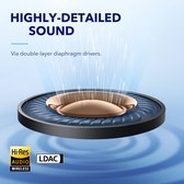 Draadloze oordopjes - met actieve ruisonderdrukking - LDAC Hi-Res Sound - comfortabel - draadloos opladen - snel opladen