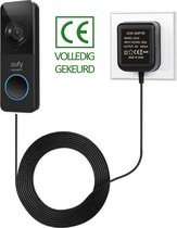 JC's - Transformator voor Eufy video deurbel - Adapter voor Eufy video deurbel - 18 volt - 5 meter kabel