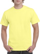 T-shirt col rond ' Heavy Cotton' marque Gildan Cornsilk - XL