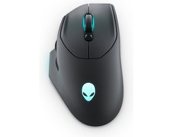Alienware AW620M muis Gamen Rechtshandig RF Wireless + USB Type-C Optisch 26000 DPI