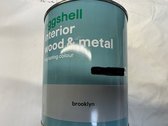 GoodHome Brooklyn Eggshell Metal &houtverf, 750ml