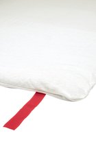 Housse de matelas pour lit de camping Meyco Bébé Uni - blanc cassé - 60x120cm