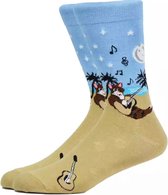Akyol - Sokken - Katten sokken - one size - muziek sok - dieren sokken - sinterklaas cadeau sokken - sokken - Kat - muziek