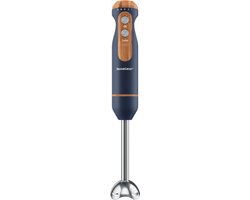 Silvercrest Staafmixer - 2-in-1: mixen en pureren - Vermogen: 600 W - Incl.: maatbeker - Blauw - 2-in-1: voor mixen en pureren - Turboknop voor krachtige impulsmixing - Hulpstukken gemaakt van RVS van SilverCrest — afbeelding 2