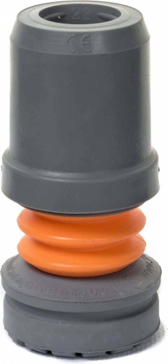 Flexyfoot stokdop - 19 mm grijs