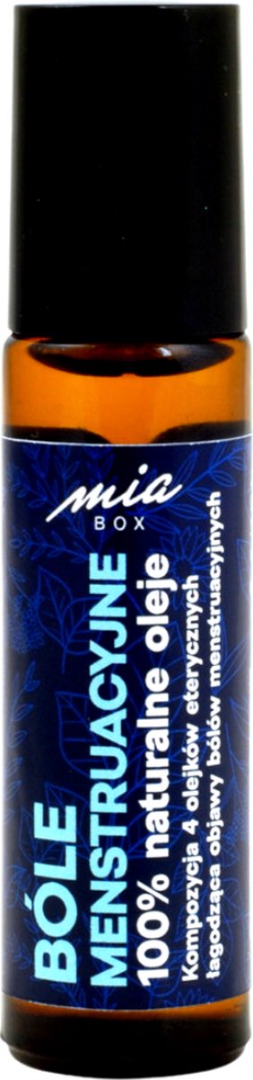 Goedkoopste Miabox 100 Zuivere en Natuurlijke Etherische Oliën Menstruatie Pijnverlichting Roller - 10 ml - Verlichting van Menstruatiepijn - Aromatherapie