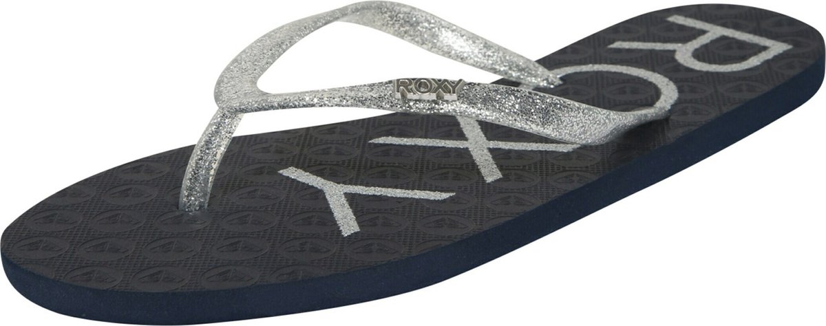 Roxy Viva Sparkle Slippers Vrouw Blauw