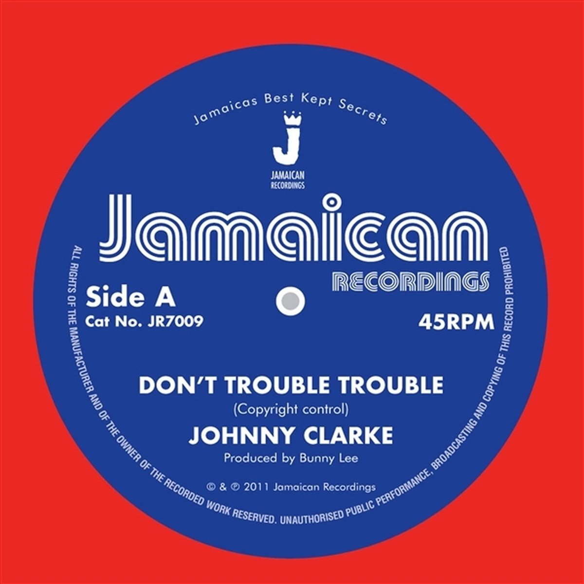 洋楽 Dont Trouble Trouble / Johnnie Clarke Johnny Clarke – Don't Trouble Trouble – Vinyl (7