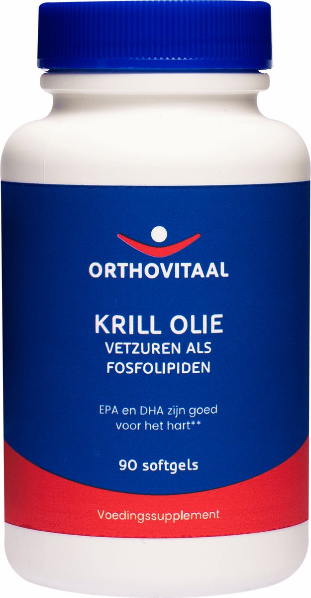 Bol.com OrthoVitaal Krill olie 500mg 90 Softgels aanbieding