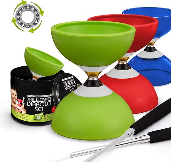 Henrys Circus Free Diabolo met kogellager | Circus meneer