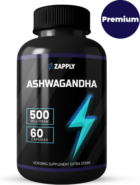 Zapply Ashwagandha Premium - Supplement- Vermindert stress - Concentratie... | bol.com