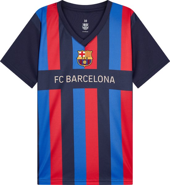 FC Barcelona Thuis Shirt Heren 22/23 - Maat L - Sportshirt Volwassenen - Blauw/Rood