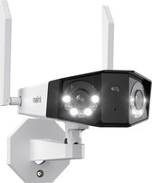 Beveiligingscamera - Reolink - DUO 2 WiFi - Dubbele Camera - Hoge Definitie Video -15MegaPixels - Nachtzicht - Bewegingsdetectie - Weerbestendig