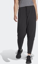 adidas Performance Train Essentials Regular-Fit Cotton Training Broek - Dames - Zwart- L