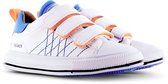 Sneakers | Jongens | White Blue Orange | Leer | Shoesme | Maat 31
