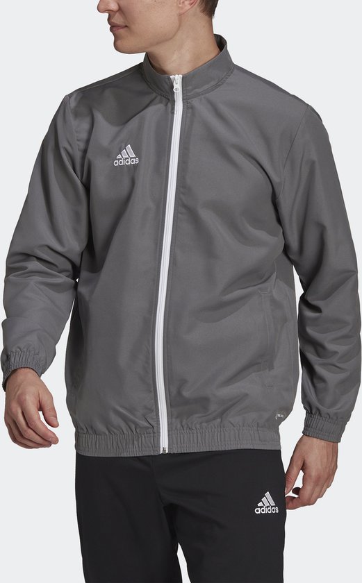 adidas Performance Entrada 22 Presentatiejack - Heren - Grijs- XL