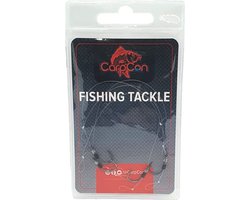 Method Hair Rigs - Haakmaat #10 - 0.24mm nylon - 4 stuks - 10cm - 4kg/8.8lbs - Method Feeder Rigs - Karper/Witvis Onderlijnen