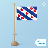 Tafelvlag Friesland 10x15cm | met standaard