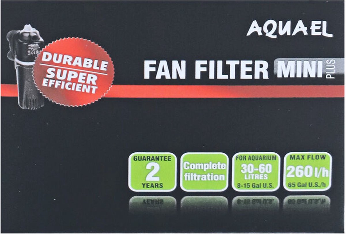 Aquael Fan Mikro Plus - filtre interne aquarium jusqu'à 30 litres