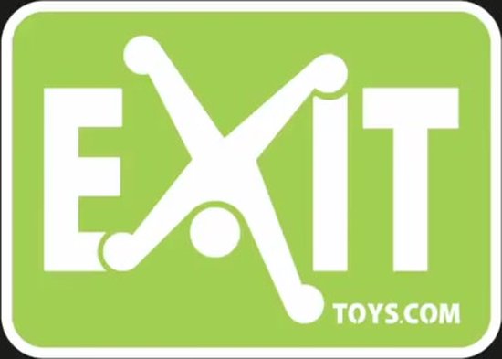 Exit Toys Comet panneau de basket + roulettes vert/noir