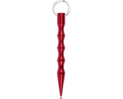 Kubotan - zelfverdediging - zelfverdediging sleutelhanger - tactical pen - tactische pen - kubotan sleutelhanger - self defence keychain - zelfverdediging producten - self defence - Rood - 1 stuk