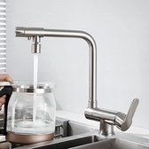 Kitchen faucet - kitchen faucet - luxury kitchen faucet - kitchen - sustainable - Universal - kitchen faucet/ keuken kraan – luxe keukenkraan