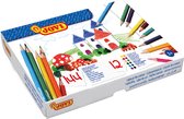 Crayon de couleur Jovi , 144 crayons (pack classe)