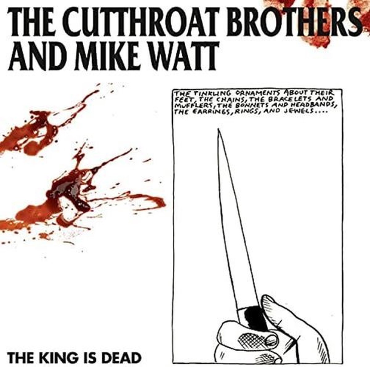 The Cutthroat Brothers And Mike Watt - The King Is Dead (LP) (Limited RSD 2021 version)