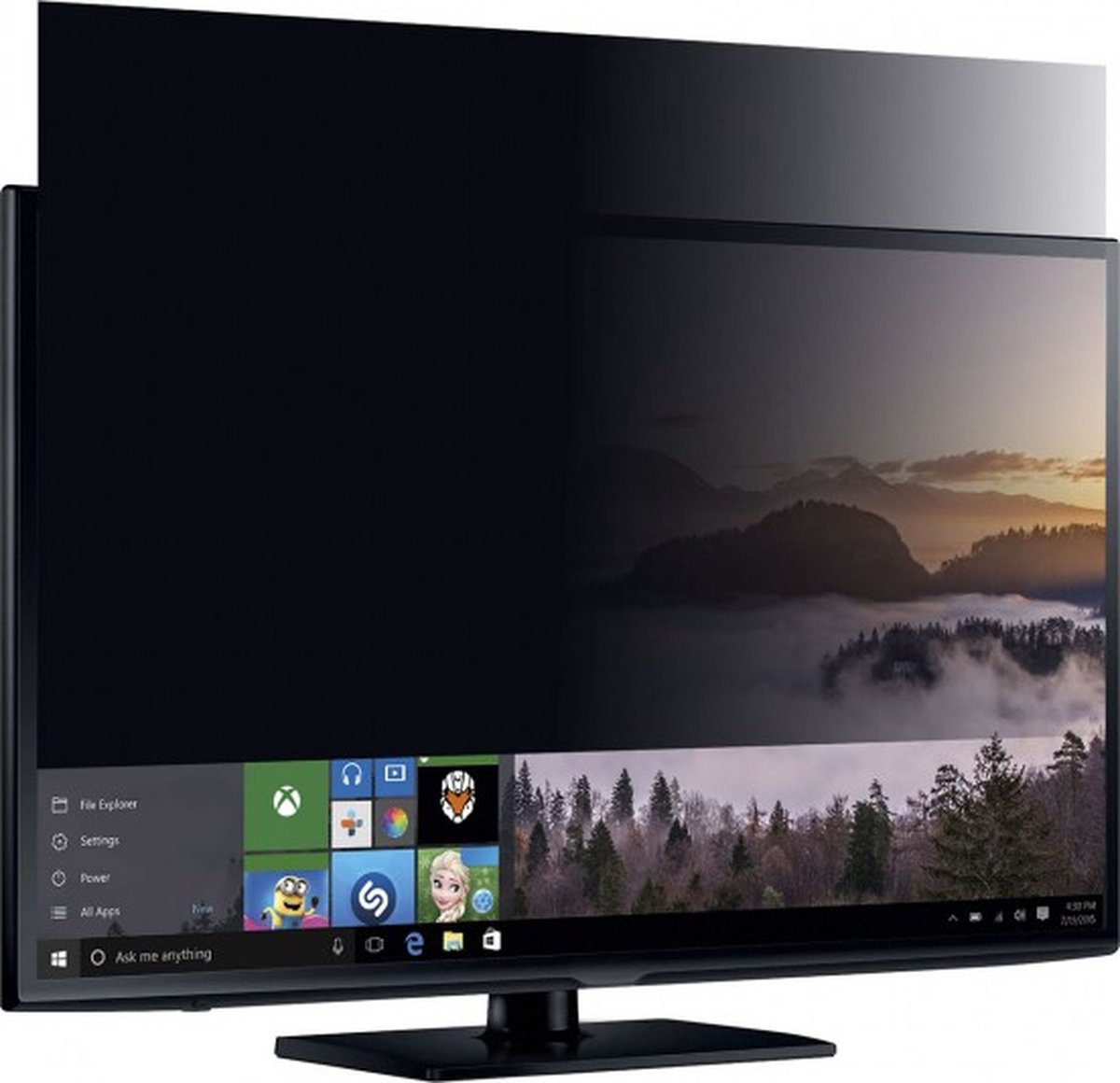 Mobilis 016404 schermfilter 61 cm (24") Monitor Randloze privacyfilter voor schermen