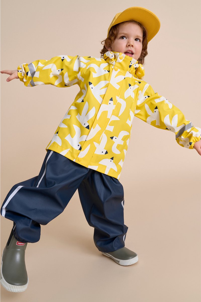 Pantalon de pluie enfant Reima Lammikko - yellow/yellow