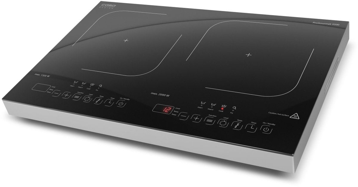 CASO Pro Gourmet 3500 - Inductiekookplaat - 2 pits