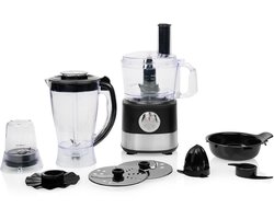 Princess 221054 - Multifunctionele Foodprocessor - 8 in 1 - Keukenmachine - Blender - Krachtige motor 1000W - 2 liter