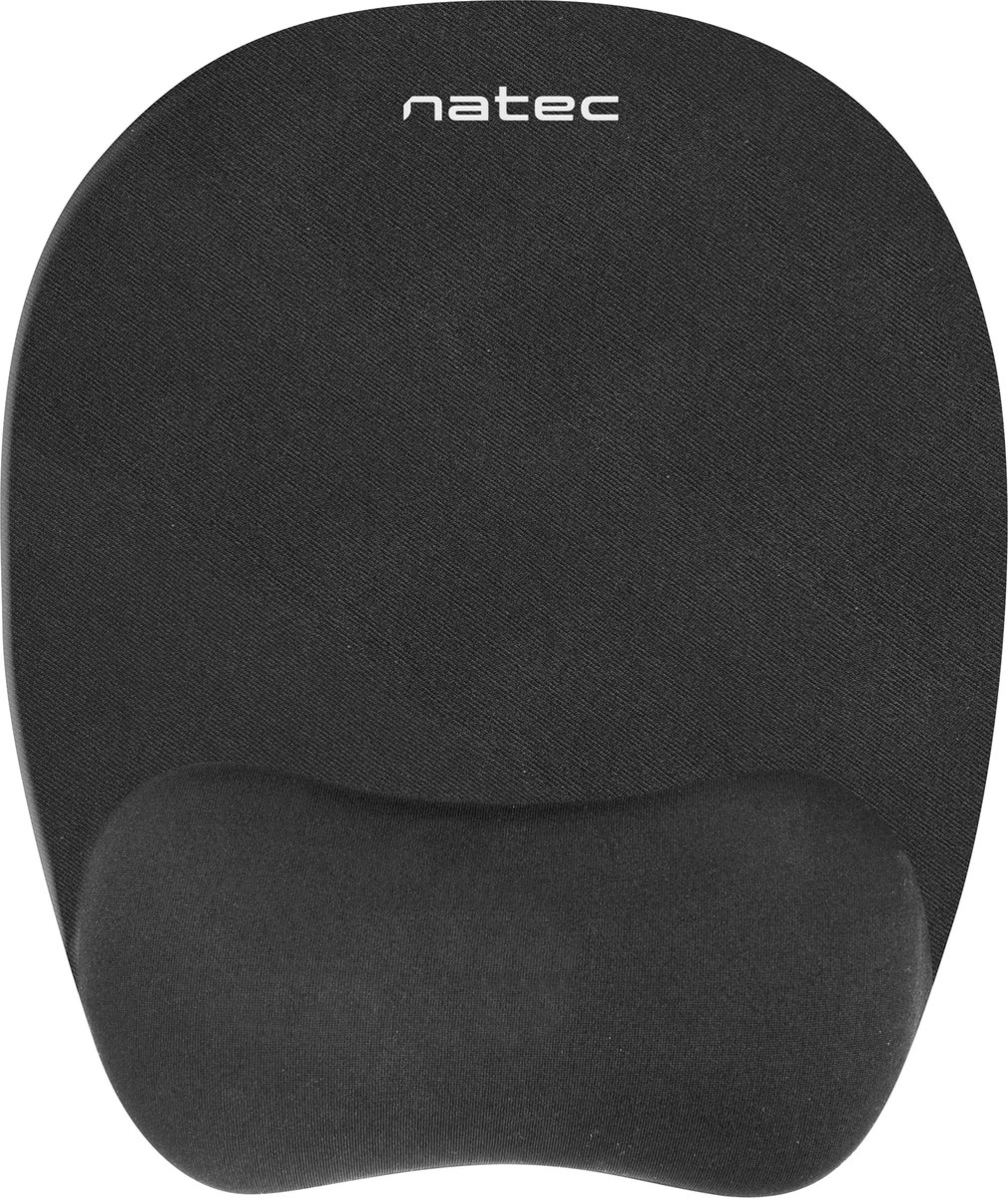 Natec -NPF-0784-Chipmunk - Ergonomische muismat - Zwart