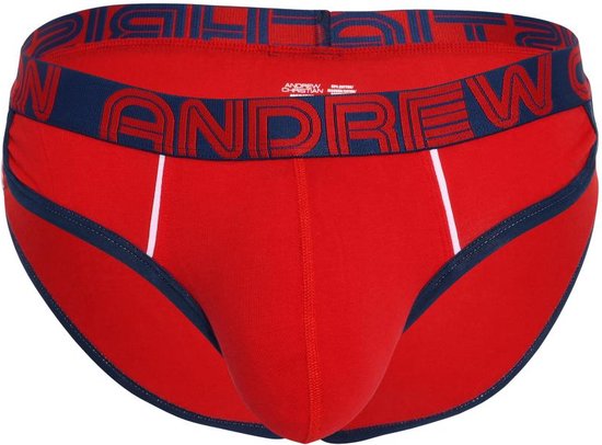 Andrew Christian SHOW-IT® Retro Pop Brief Red - MAAT XS - Heren Ondergoed - Slip voor Man - Mannen Slip