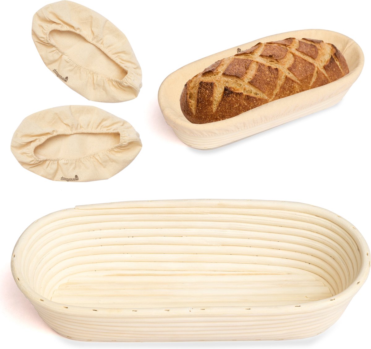 Acheter Panier rond en rotin Banneton Brotform, bol de fermentation de la  pâte à pain