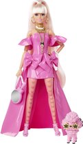 Barbie Extra Fancy - Blond - Roze Jurk - Barbiepop