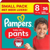 Pampers - Baby Dry Pants - Maat 8 - Small Pack - 36 stuks - 19+ KG