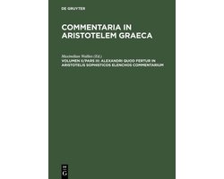 Alexandri quod fertur in Aristotelis sophisticos elenchos commentarium