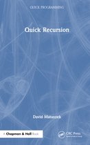 Quick Programming- Quick Recursion
