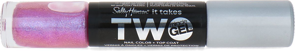 Sally Hansen It Takes Two Gel Nail Color + Top Coat - 950 Quartz & Kisses