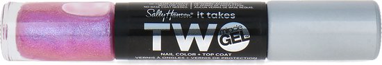 Sally Hansen It Takes Two Gel Nail Color + Top Coat - 950 Quartz & Kisses