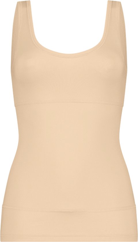 RJ Bodywear Pure Color Shape dames shape hemd (1-pack) - nude - Maat: XL