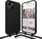 iPhone 14 Plus - Coque Cordon Forever Black